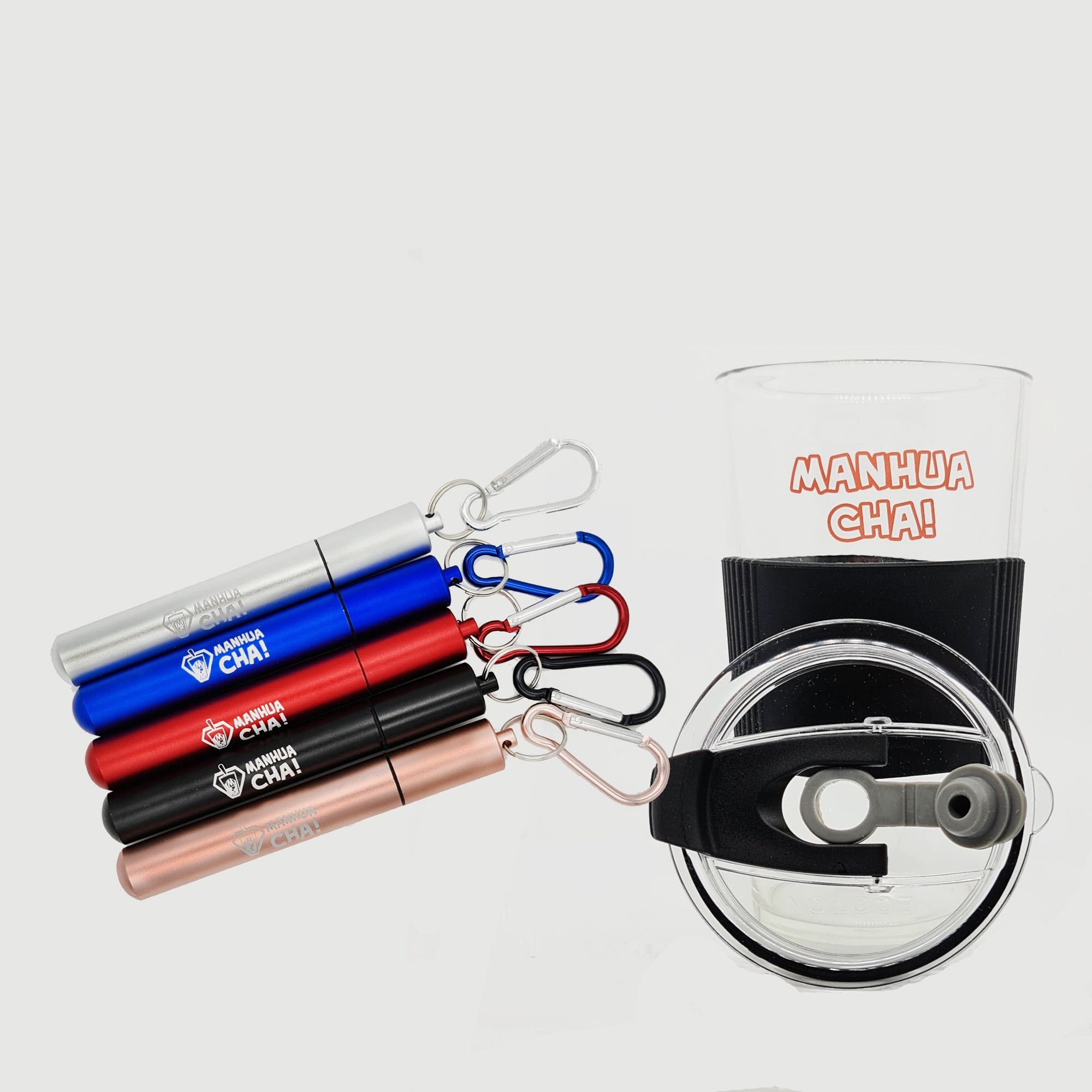 Manhua Cha Reusable Bundle Bubble Tea