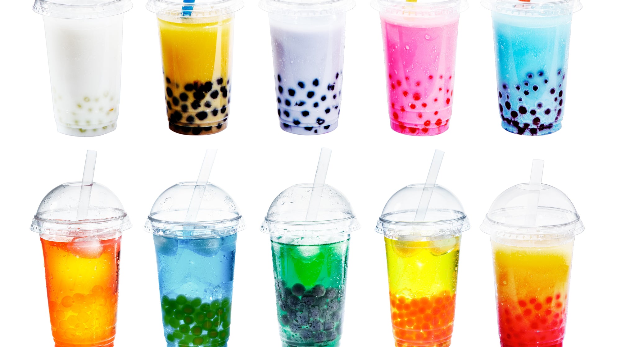 bubble tea drinks