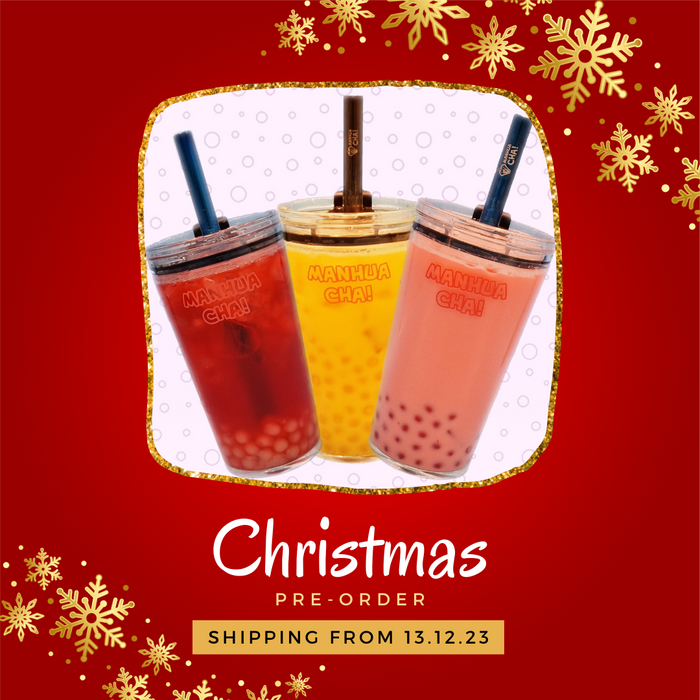 Christmas bubble tea