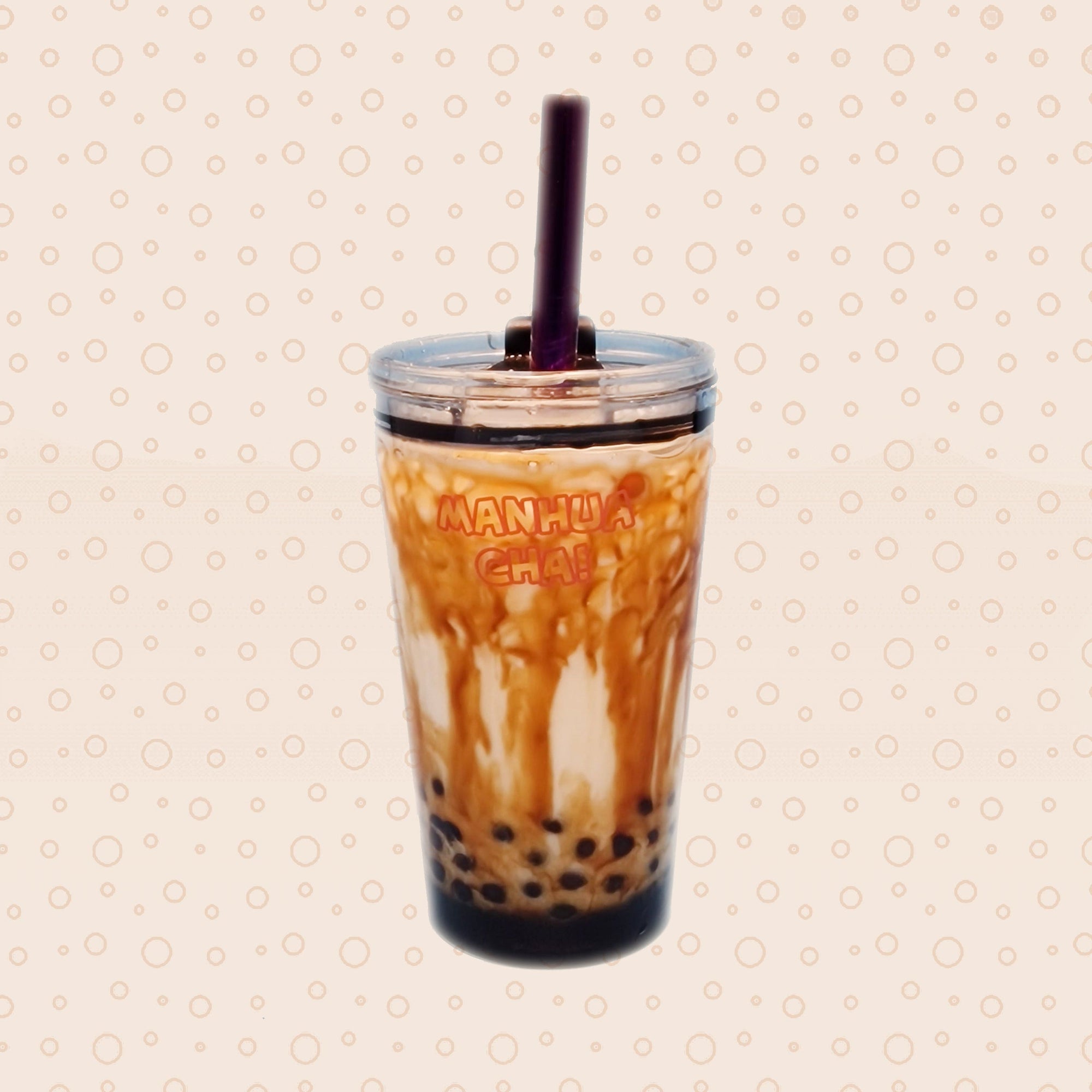 Manhua Cha™ Brown Sugar Fresh Milk Kit 12 Drinks Bubble Tea